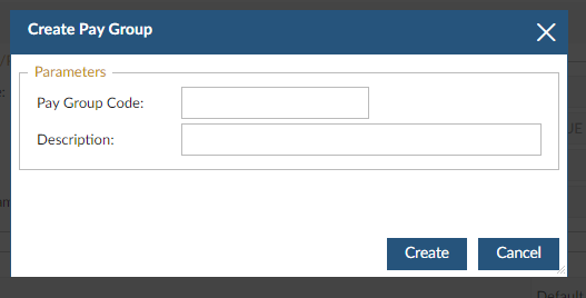 Css Paid Group Client Master - Add Pay Group